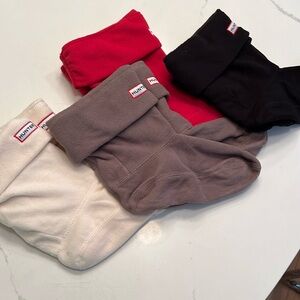 Bundle of 4 Hunter Chelsea welly socks